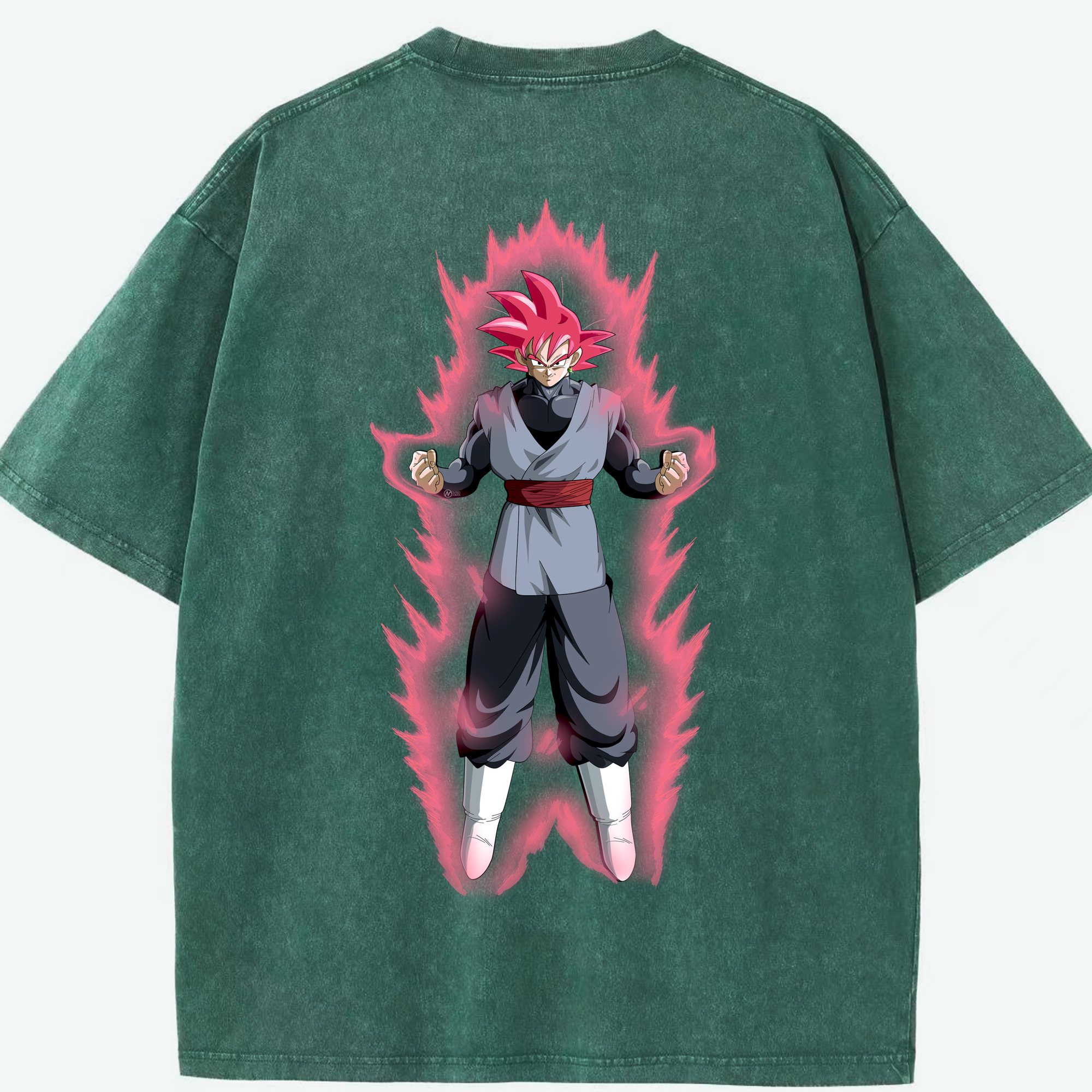 （画像用） ドラゴンボール ベジット DRAGON BALL Vegetto 綿100% ヴィンテージ風 半袖Tシャツ（背面プリント）